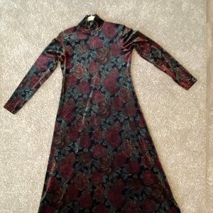 Vintage Jones New York Rich Velvet Maxi